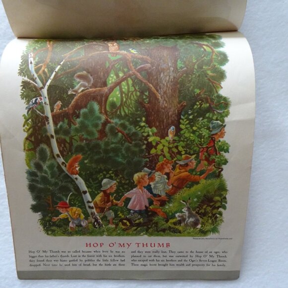 12 Fairy Tale Scenes Morrell 1948 Calendar Feodor Rojankovsky Set of Prints - Picture 11 of 14